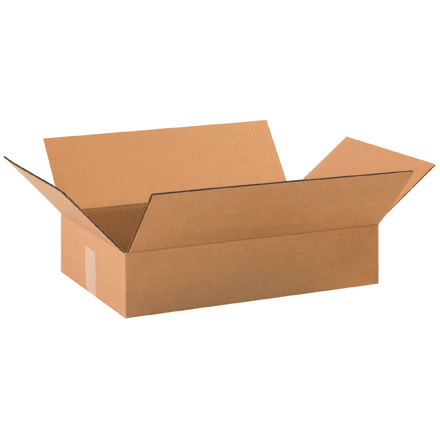 19 x 12 x 3" Flat Corrugated Boxes