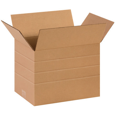 14 x 10 x 10" Multi-Depth Corrugated Boxes