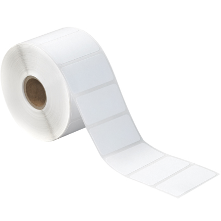 2 x 1 <span class='fraction'>1/4</span>"  White Desktop Direct Thermal Labels