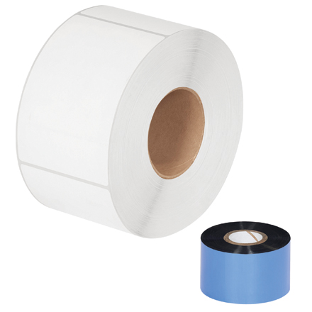 4.25" x 1181' Black Datamax Thermal Transfer Ribbons- Wax